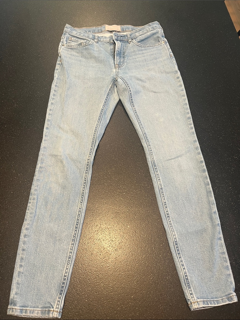 EVERLANE Light Wash Mid-High Rise Skinny Jean